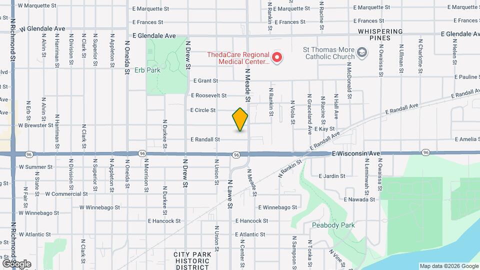 716 E Randall St Map and Location Details