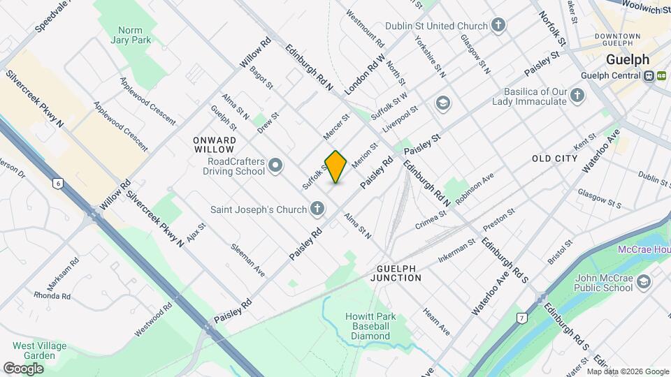 90 Merion St Map and Location Details