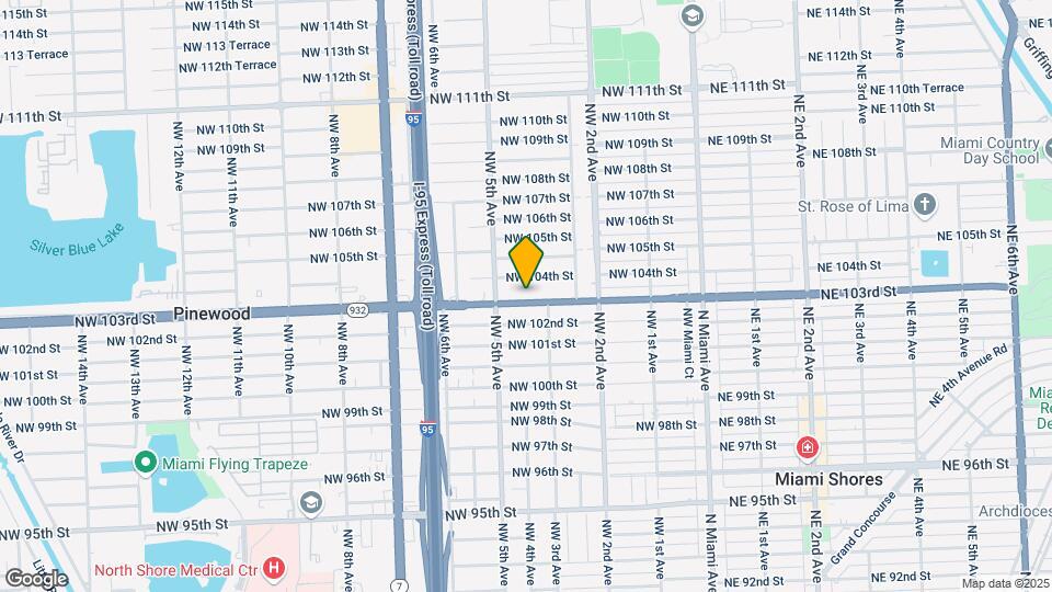 361 NW 103rd St Mapa y Detalles de la Ubicación