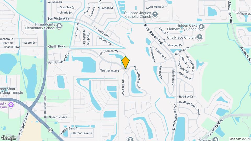 9176 Fort Jefferson Blvd Map and Location Details