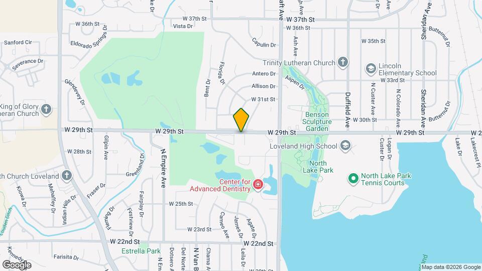 1514 W 29th St Map and Location Details