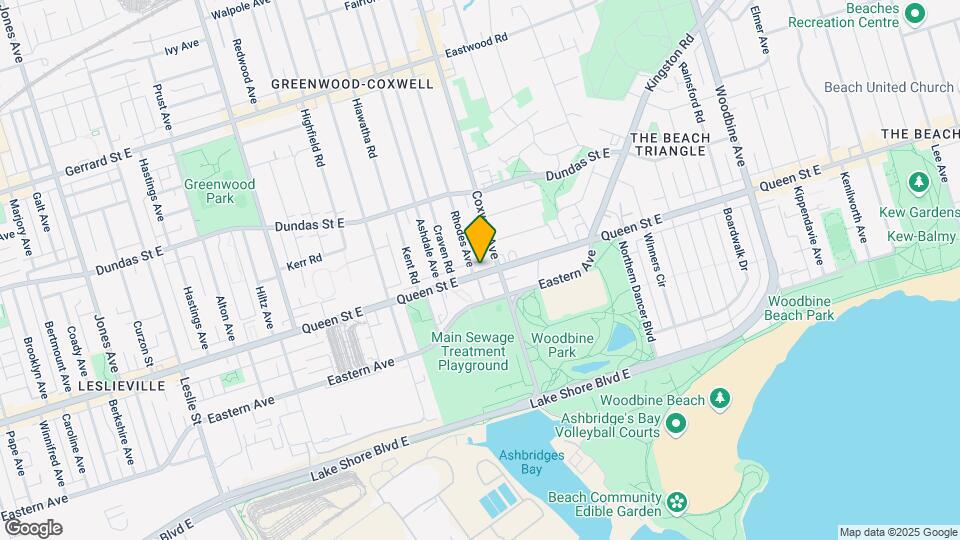 1598-1598 Queen St E Map and Location Details