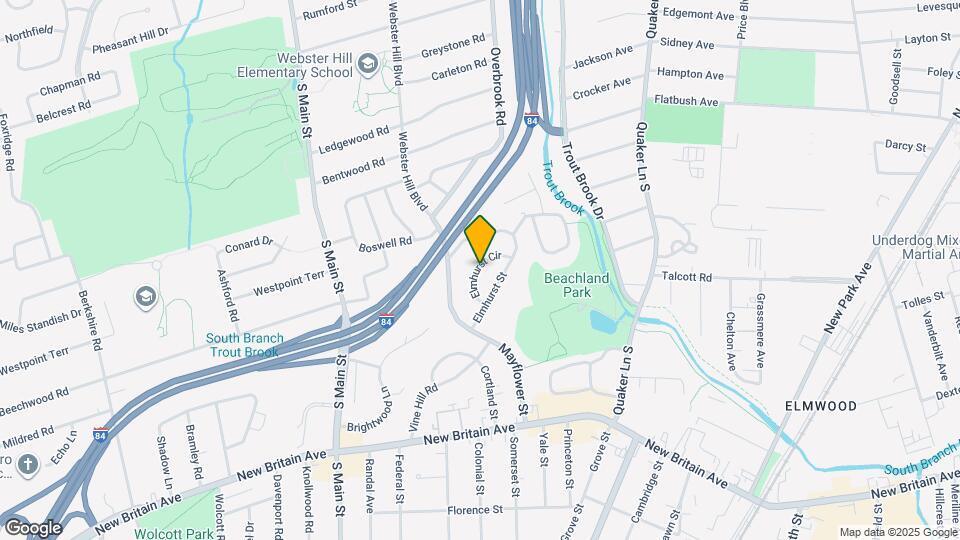 38 Elmhurst Cir Map and Location Details