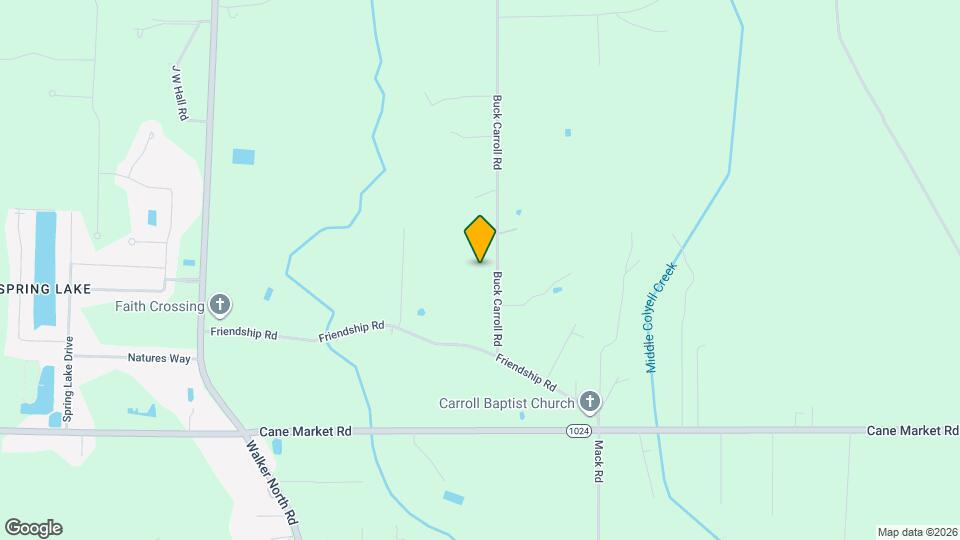 34399 Buck Carroll Rd Map and Location Details