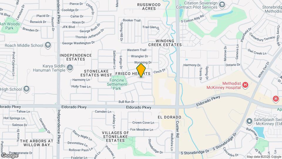 15722 Appaloosa Dr Map and Location Details