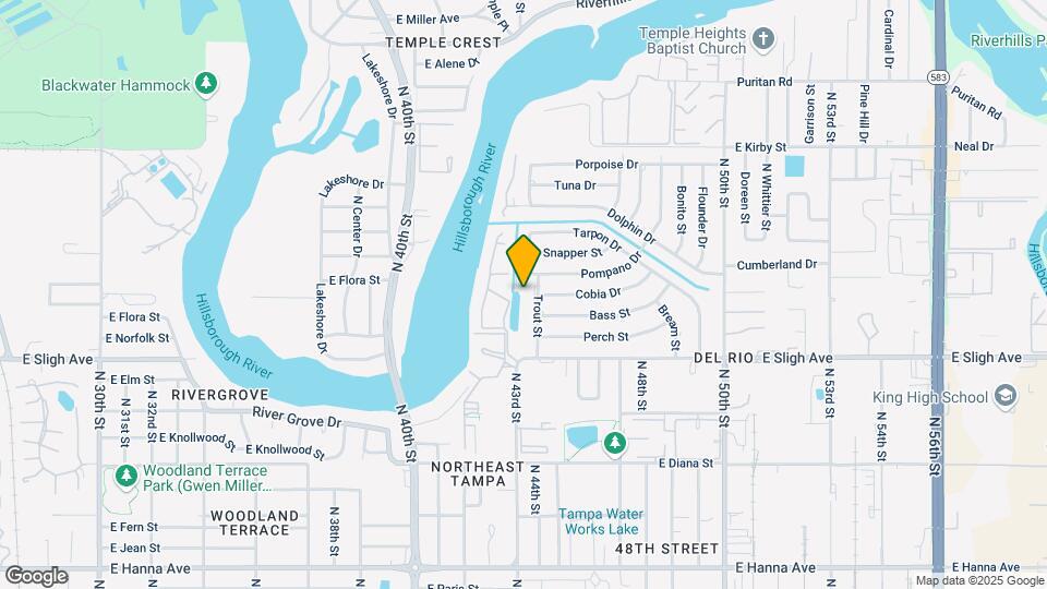 6954 Trout St Map and Location Details