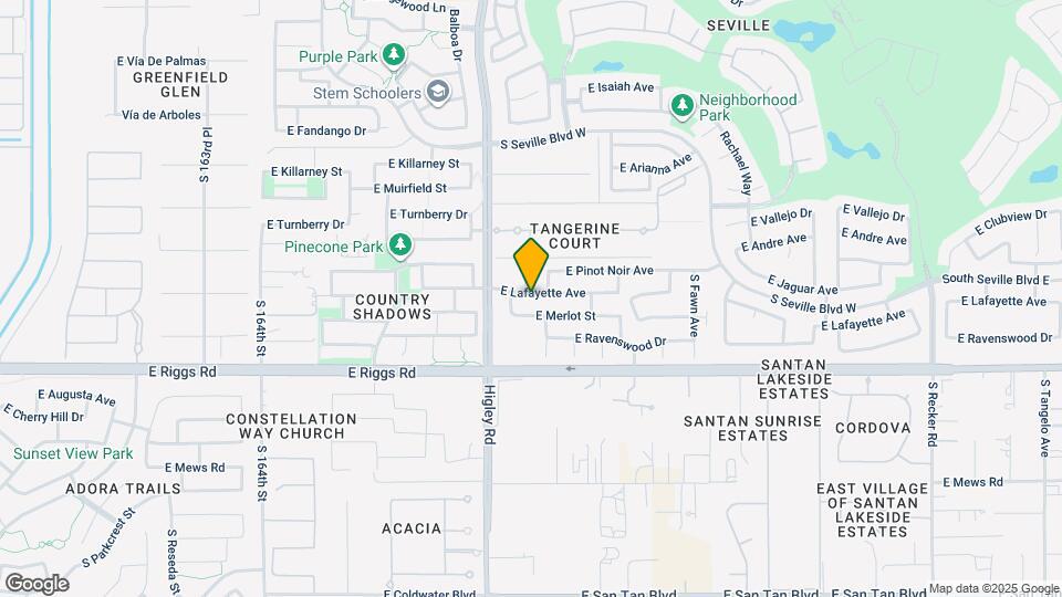 3275 E Lafayette Ave Map and Location Details