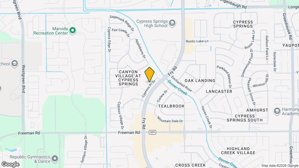 20502 Holly Barr Ln Map and Location Details