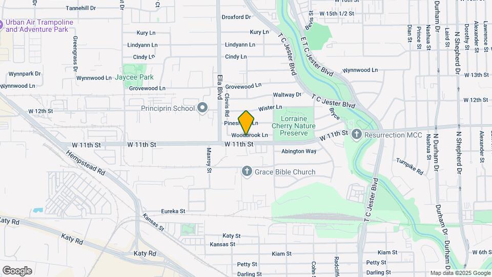 6407 Woodbrook Ln Map and Location Details