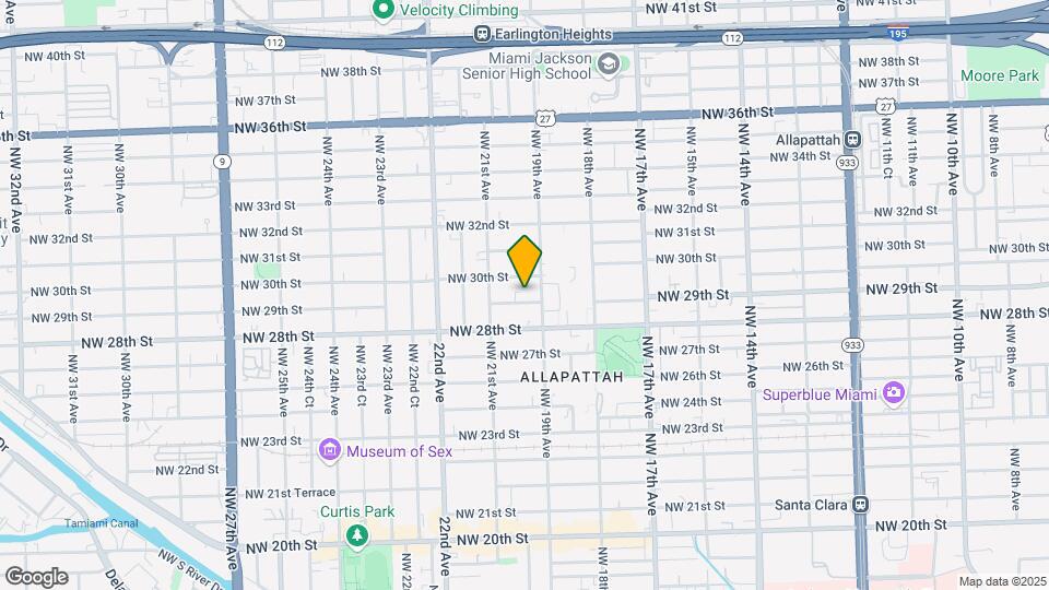 1937 NW 29th St Map and Location Details