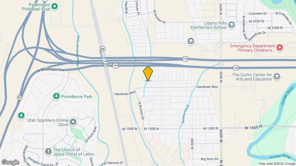 4245 W 1960 N Map and Location Details