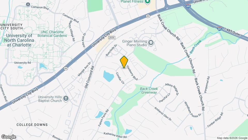 1919 Olsen Ln Map and Location Details