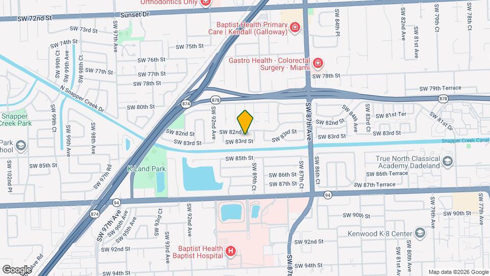 8975 SW 83rd St Map and Location Details