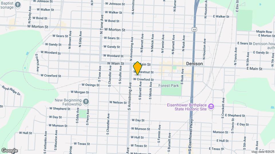 705-715 W Crawford St Map and Location Details