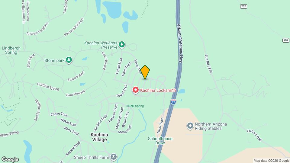 2310 Keams Canyon Trl Map and Location Details