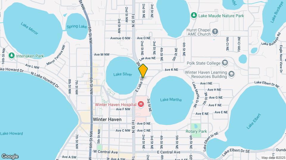 1016 Lake Silver Dr NE Map and Location Details