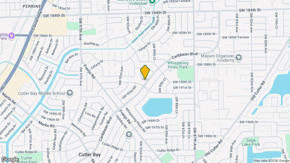 19020 SW 91st Ave Map and Location Details