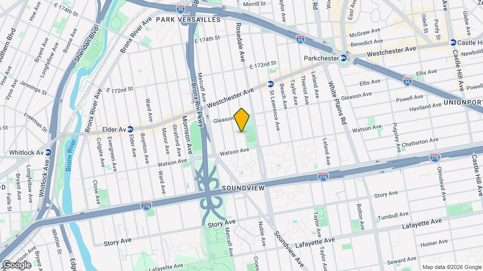 1129 Noble Ave Map and Location Details