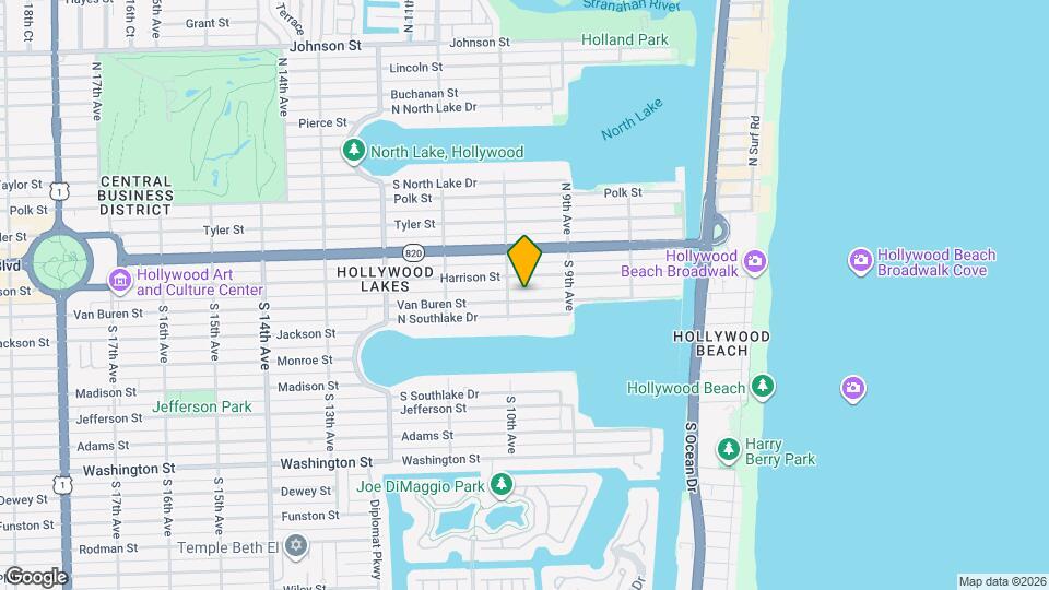 949 Van Buren St Map and Location Details