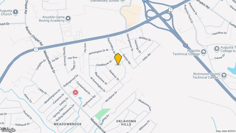 3410 Cauthen Dr Map and Location Details