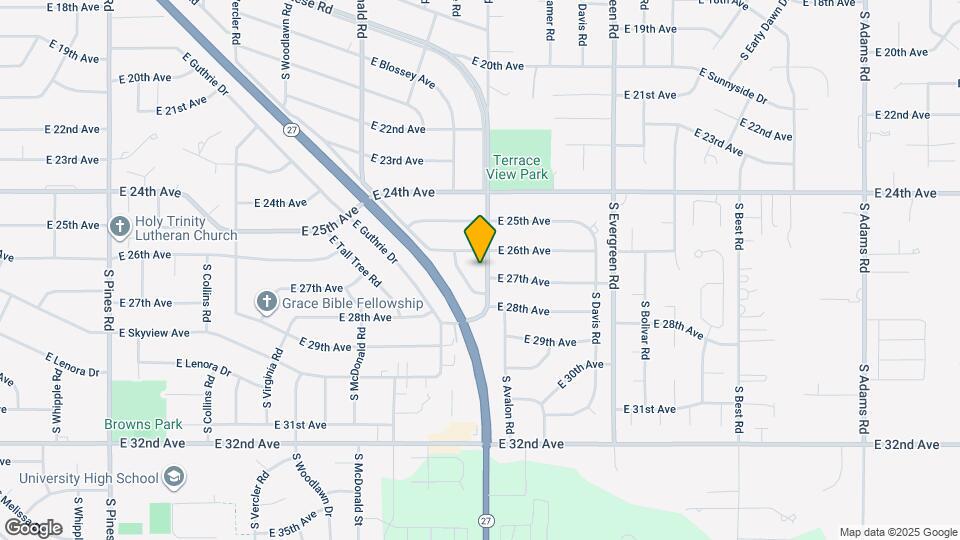 2618 S Blake Rd Map and Location Details