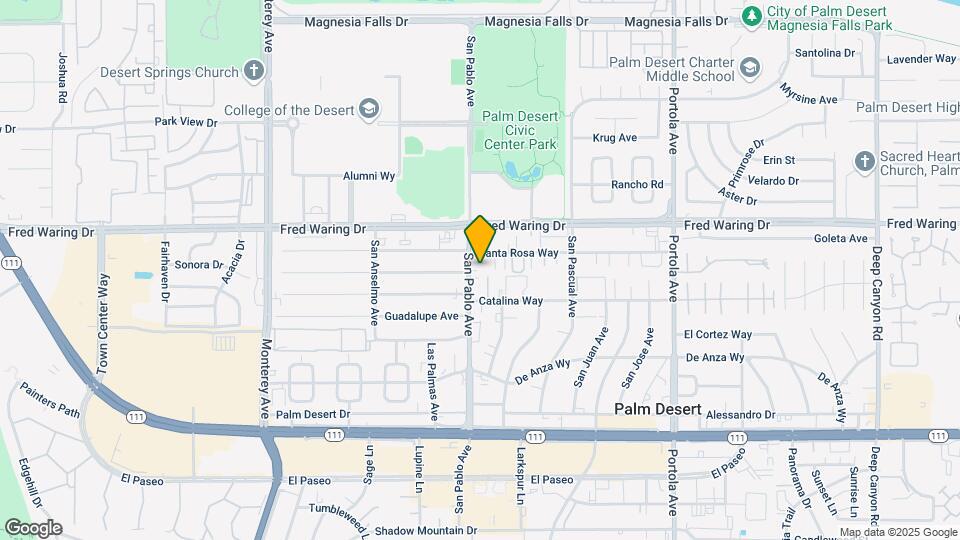 44200 San Pablo Ave Mapa y Detalles de la Ubicación
