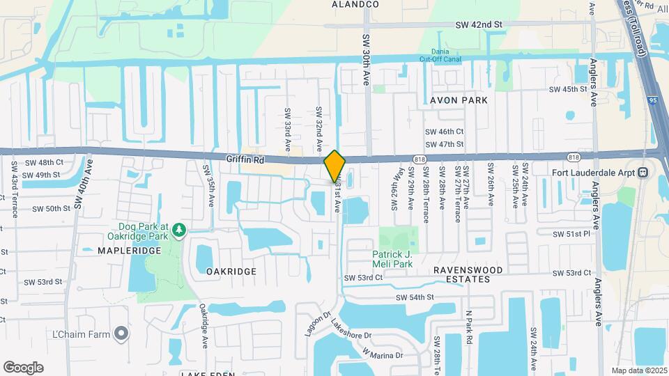 4912 SW 31st Terrace Map and Location Details