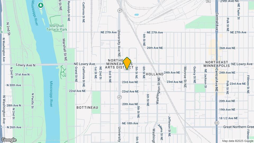 2400 4th St NE Map and Location Details