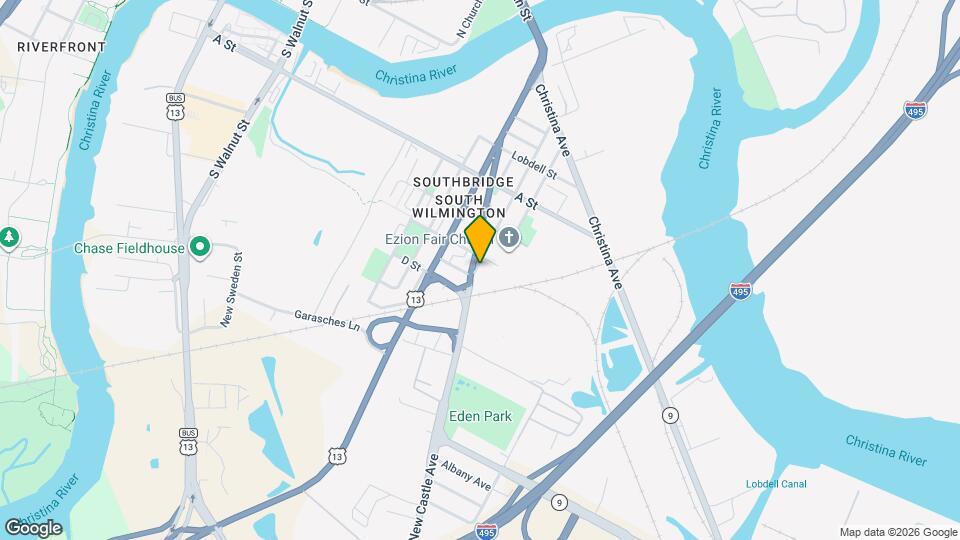 606 S Claymont St Map and Location Details