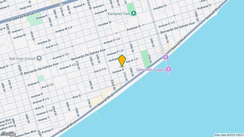 3102 Avenue R Mapa y Detalles de la Ubicación