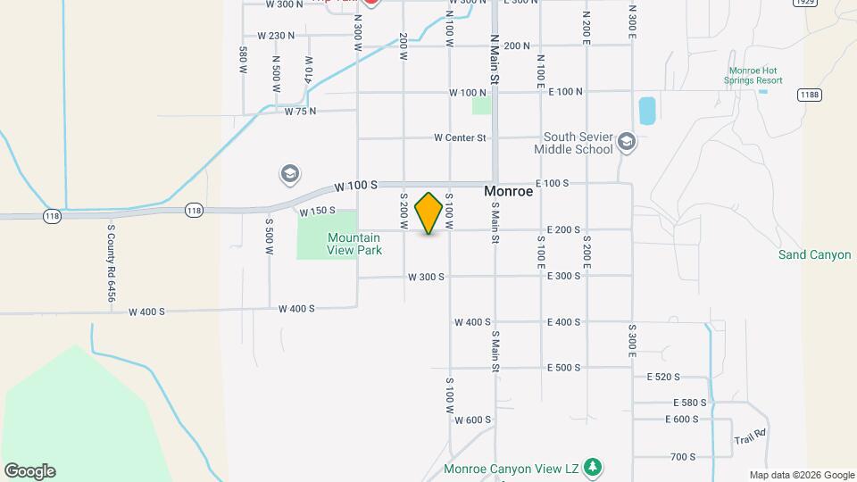 147 W 200 S Map and Location Details