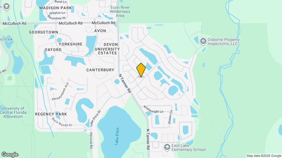 14519 Lake Price Dr Map and Location Details