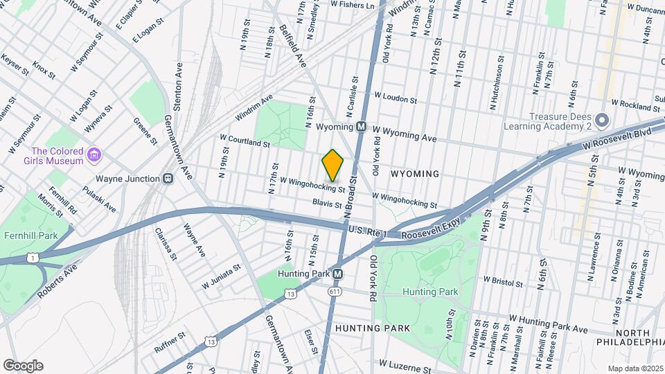 4500 N Carlisle St Mapa y Detalles de la Ubicación