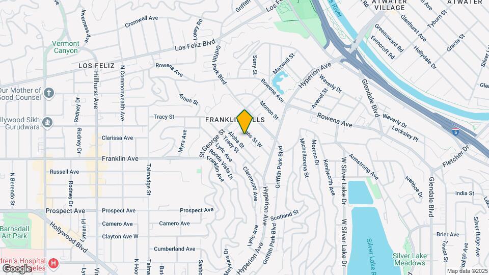 3822 Evans St Map and Location Details