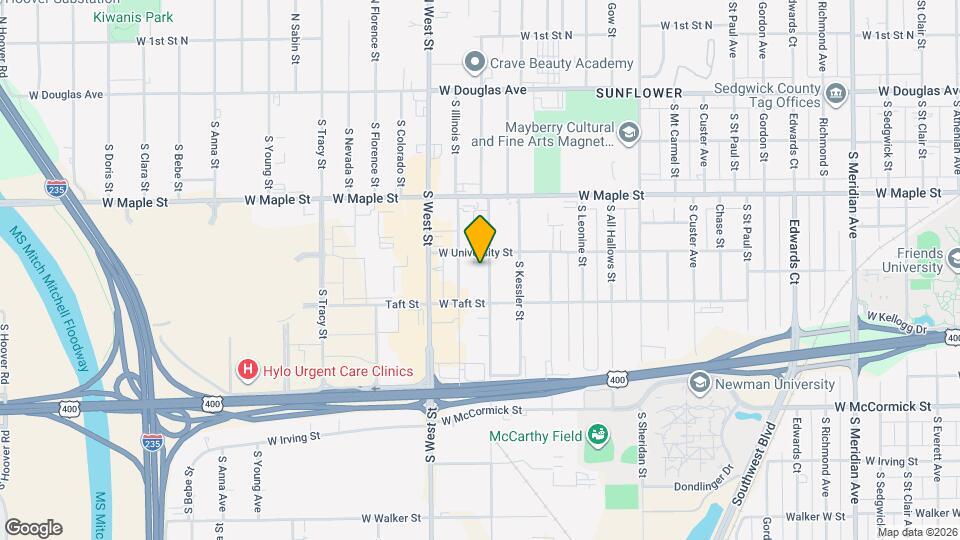 421 S McComas St Mapa y Detalles de la Ubicación
