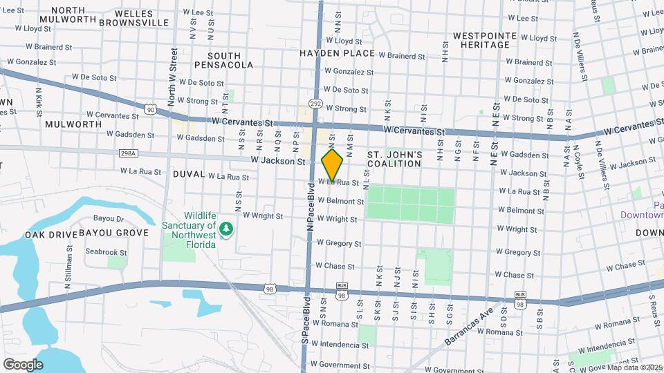 422 N N St Map and Location Details