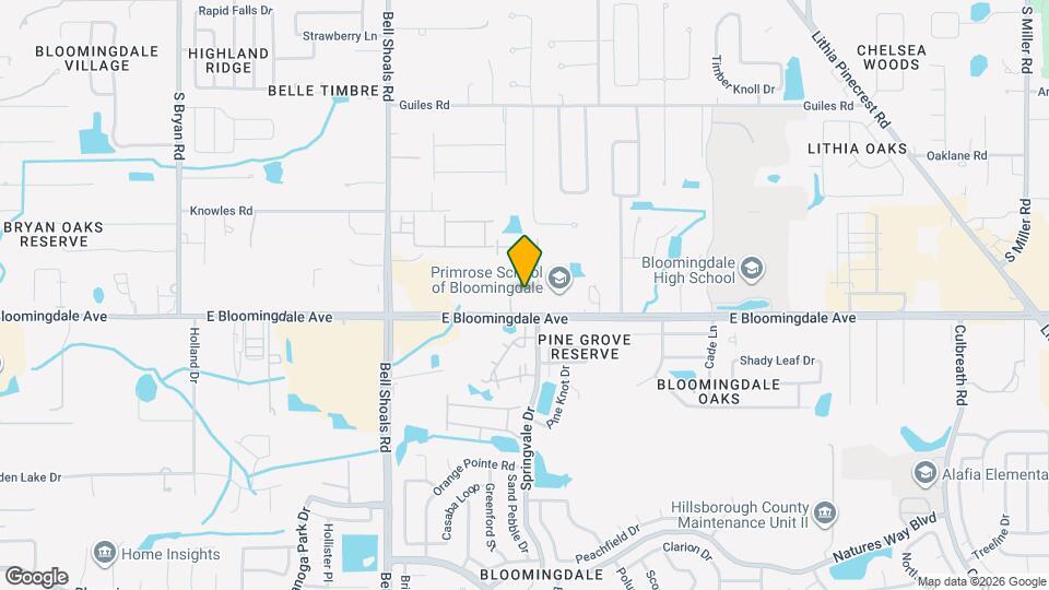 3333 Pleasant Willow Ct Map and Location Details