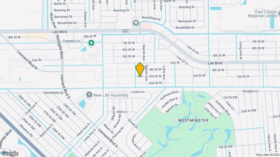 5227 3rd St W Map and Location Details