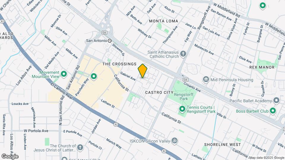 209 Ortega Ave Map and Location Details