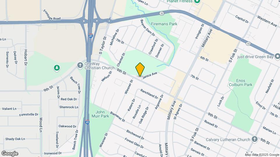 1700 9th St Map and Location Details