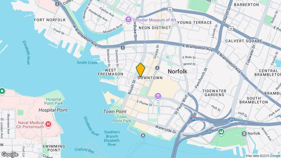 115 College Pl, Unit D Mapa y Detalles de la Ubicación