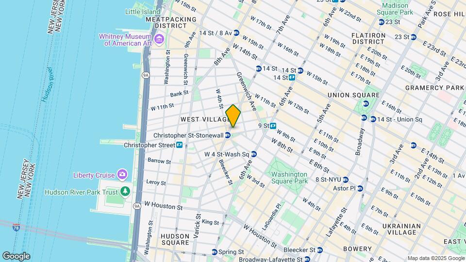 51-61 Christopher St Mapa y Detalles de la Ubicación