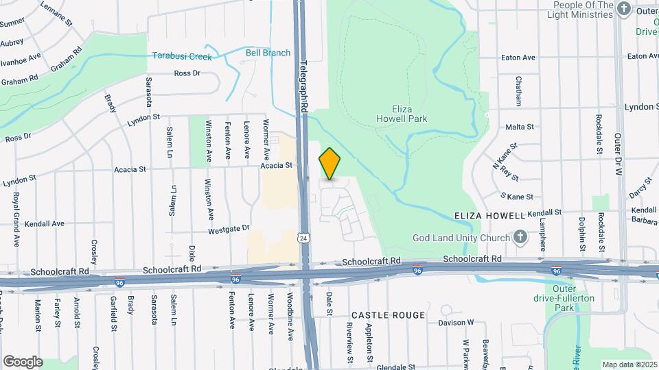 14288 Riverview St Map and Location Details