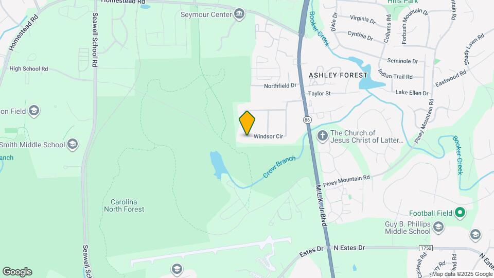 135 Windsor Cir Map and Location Details