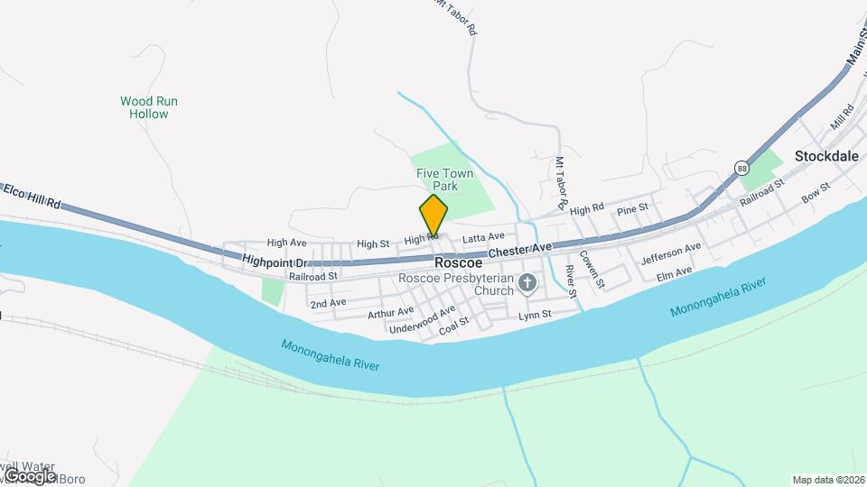 54 Rebecca St Map and Location Details