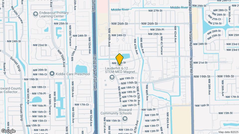 2060 NW 48th Terrace Map and Location Details