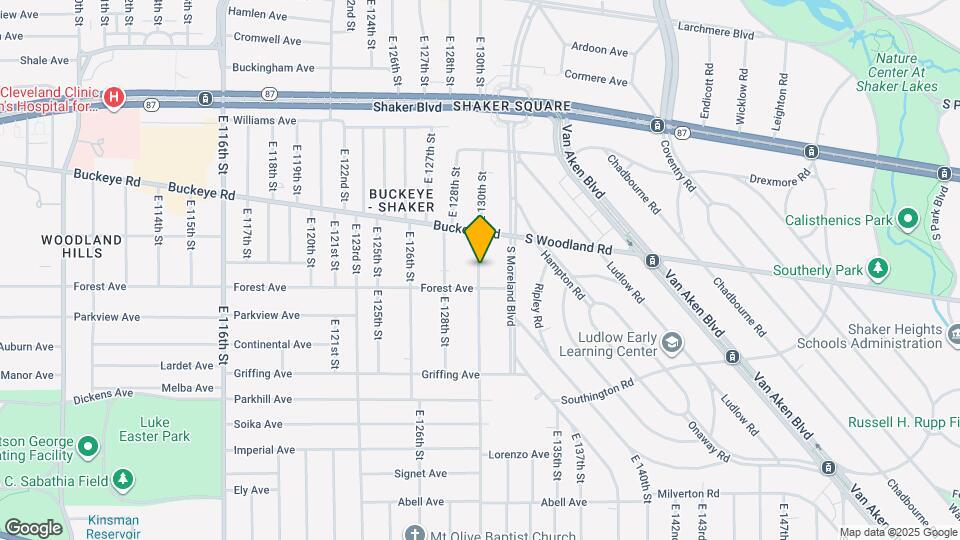 2939 E 130th St Map and Location Details