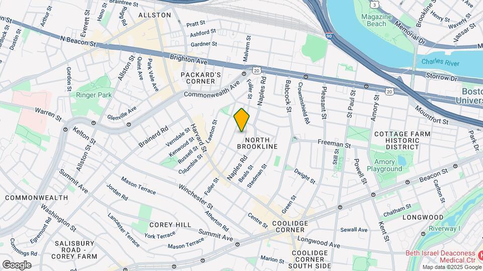 130 Fuller St, Unit 6 Map and Location Details