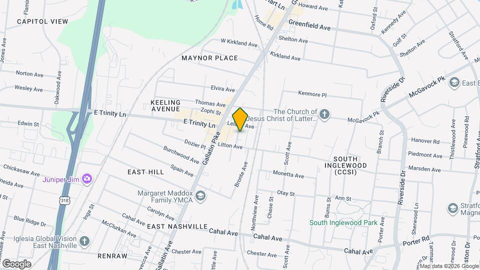 2910 Davis Ave Mapa y Detalles de la Ubicación