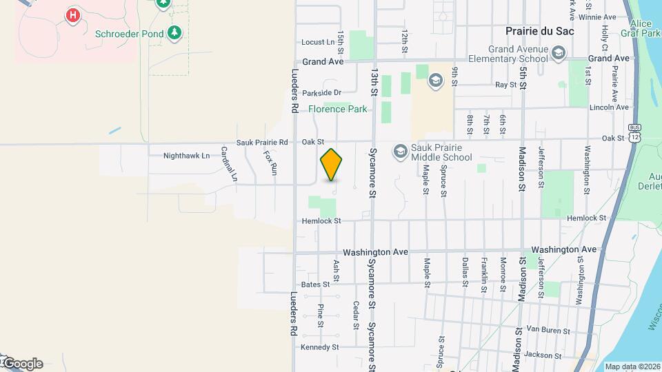 231 Ash St, Unit 1 Map and Location Details